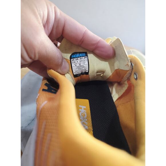 Hoka One One Womens Bondi X 1113513 YPRY Orange Running Shoes Sneakers Size 10.5 - Picture 9 of 9